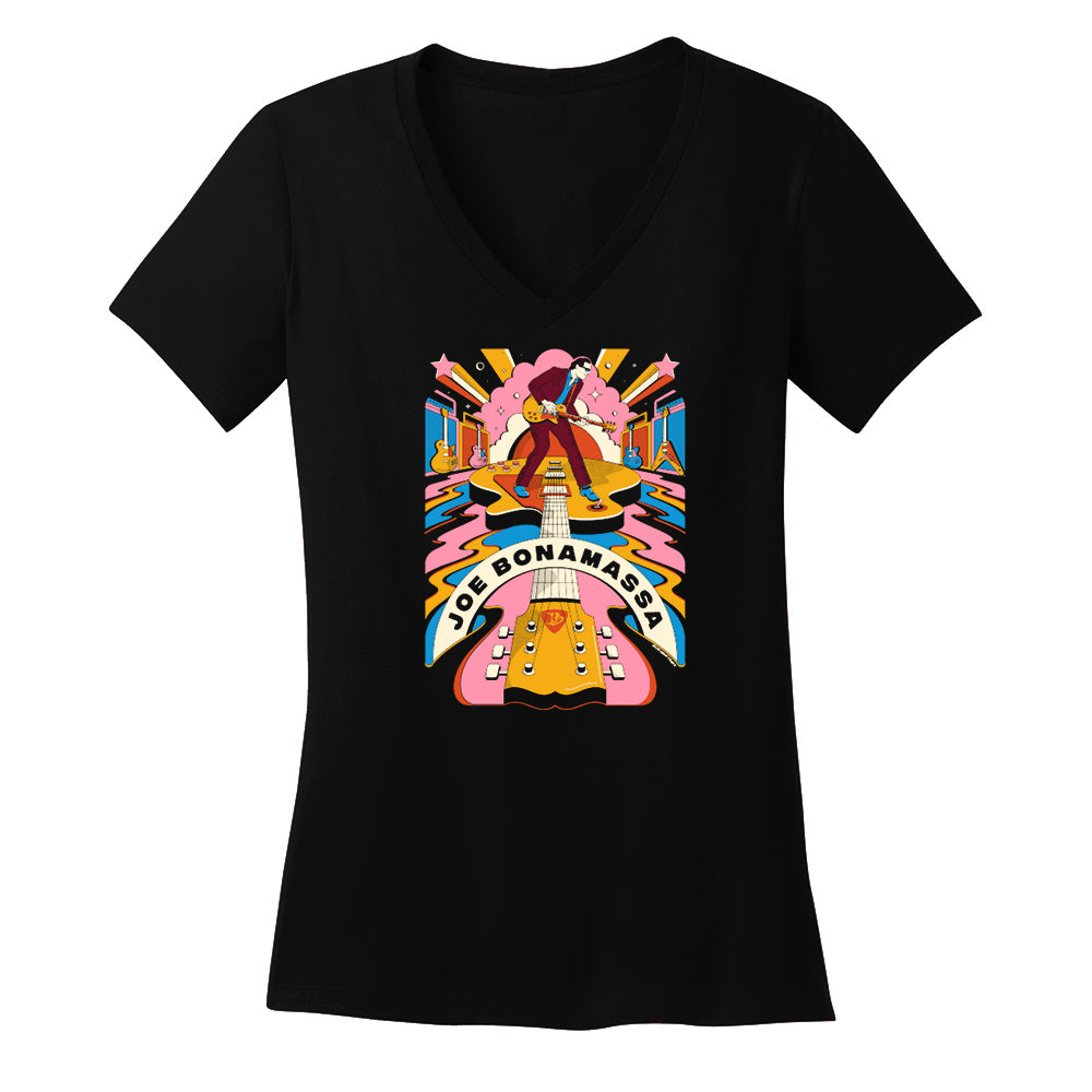 Cosmic Groove V-Neck (Women)