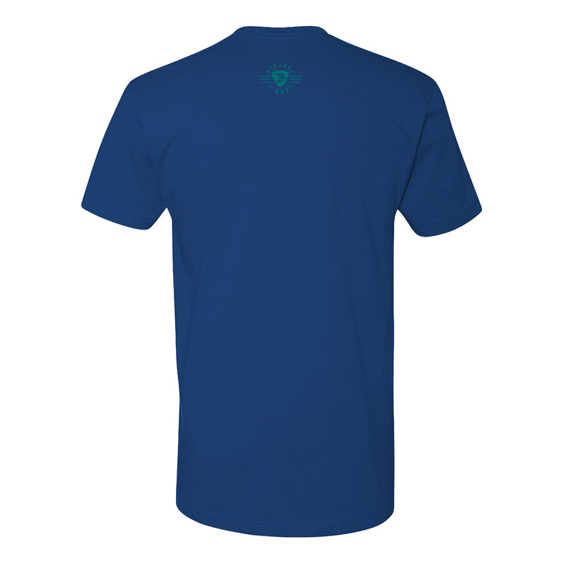 Blues Deco Train T-Shirt (Unisex)
