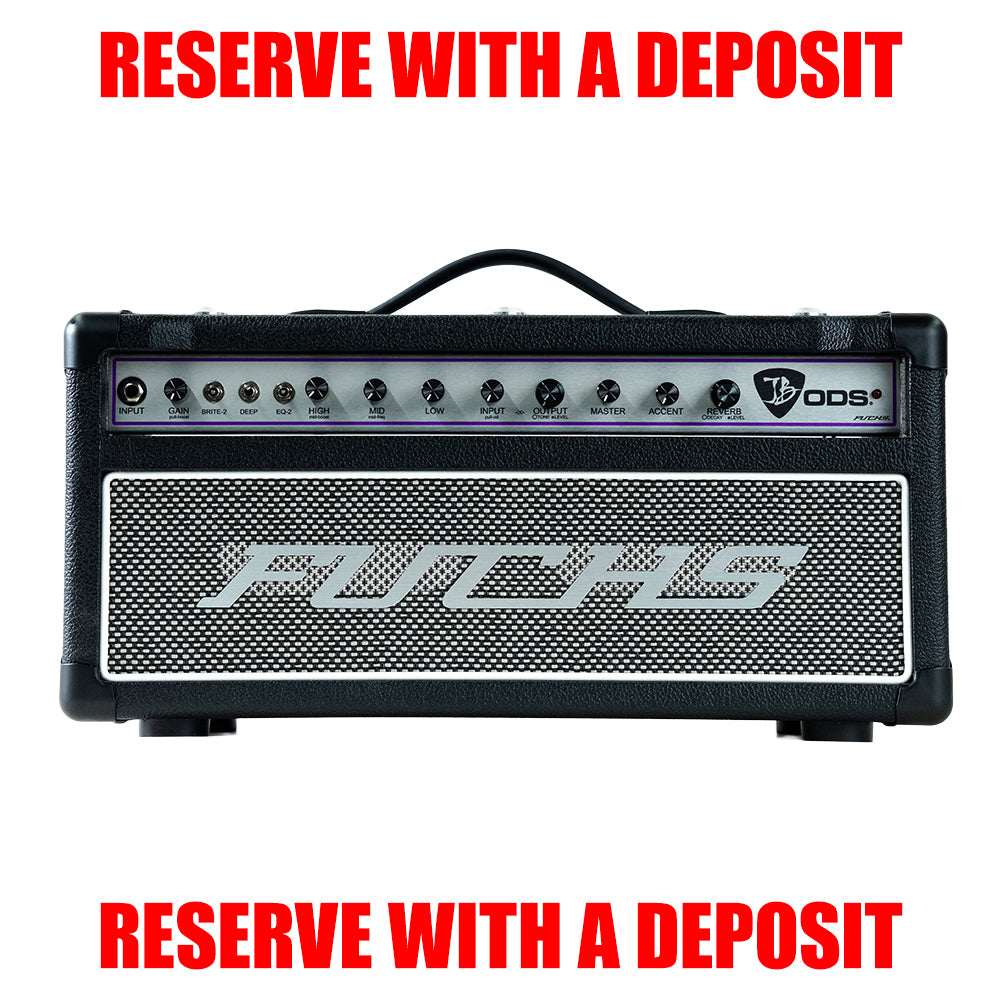 DEPOSIT ONLY - The Fuchs JB-ODS - Joe Bonamassa Signature Head - Silver Panel
