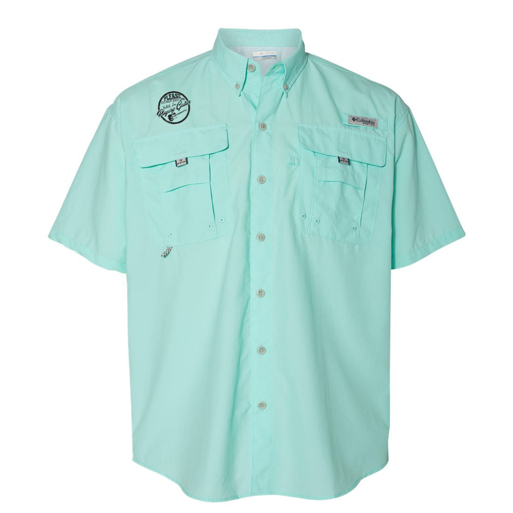 JB Summer Collection 2023 Do Not Disturb Columbia PFG Bahama II Short Sleeve Men Black Large Sail