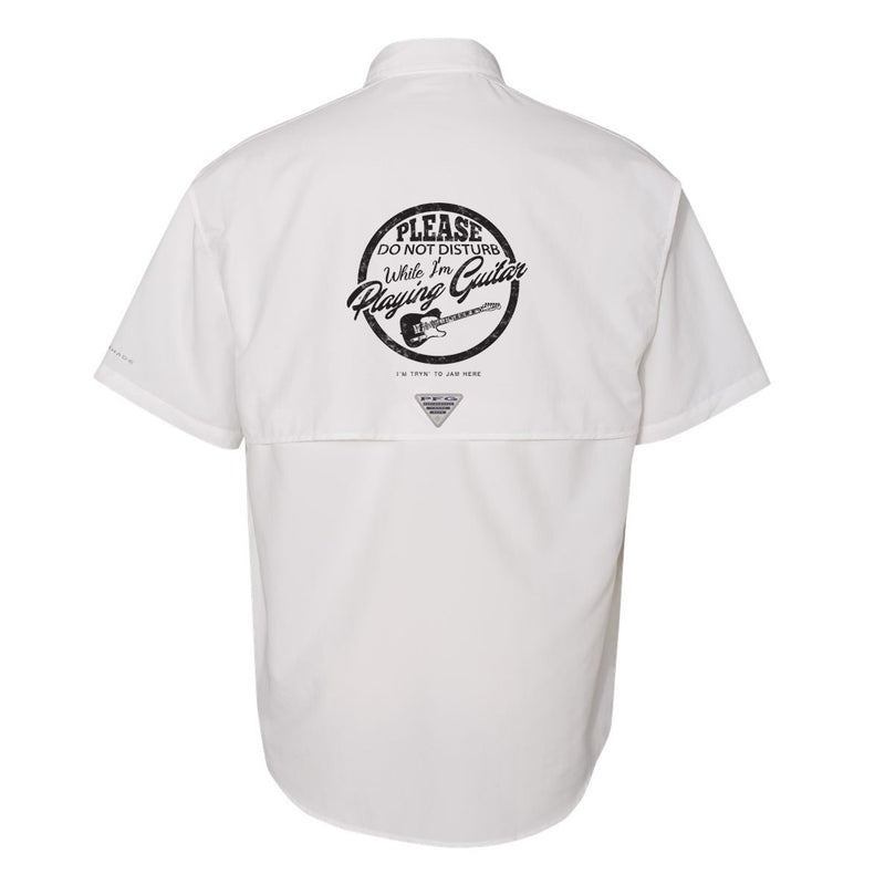 Do Not Disturb Columbia PFG Bahama II Short Sleeve (Men) - Black