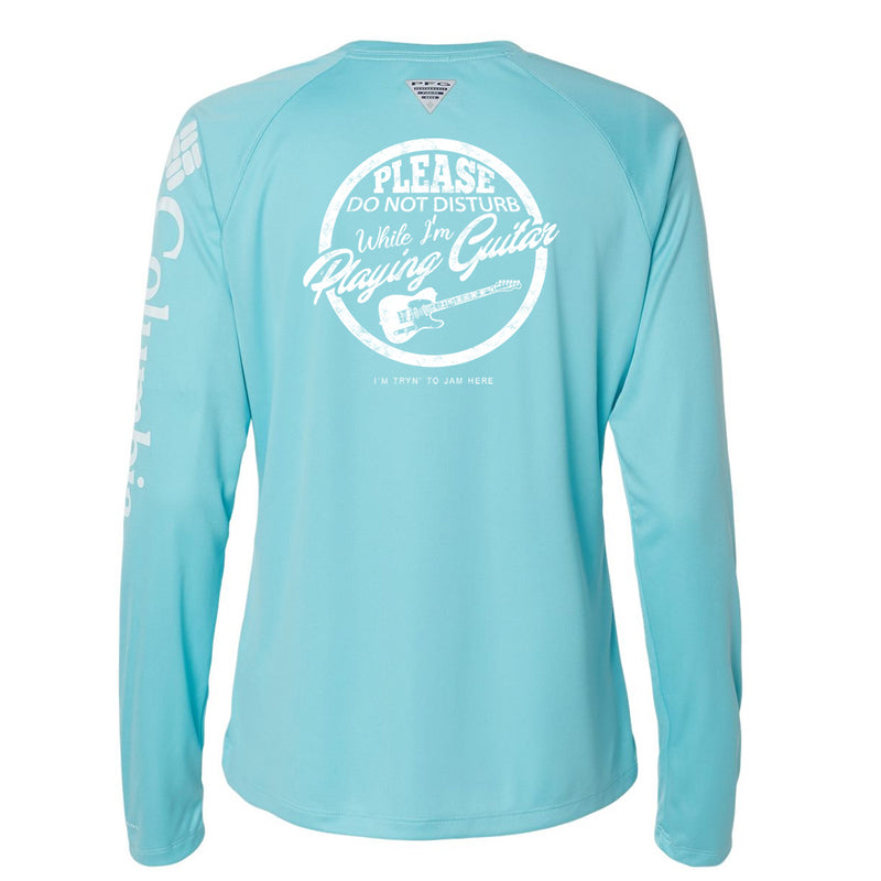 Do Not Disturb Columbia Tidal Long Sleeve T-Shirt (Women) - White