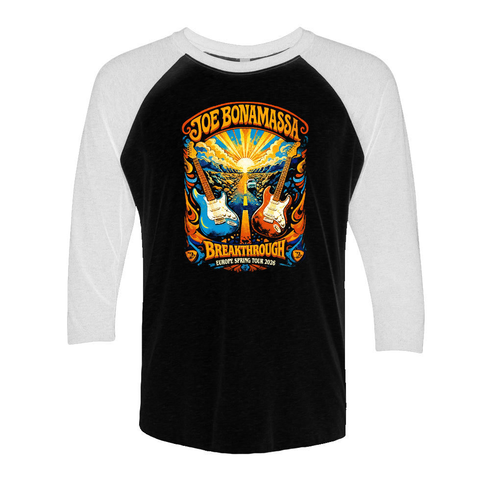 2026 Europe Spring Tour 3/4 Sleeve T-Shirt (Unisex)