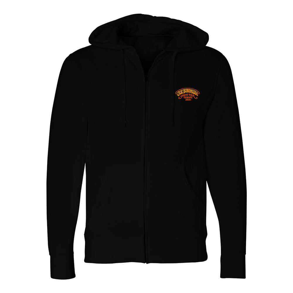 2026 Europe Spring Tour Zip-Up Hoodie (Unisex)