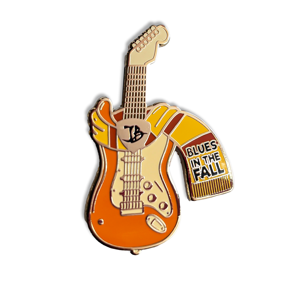 Fall Blues Pin