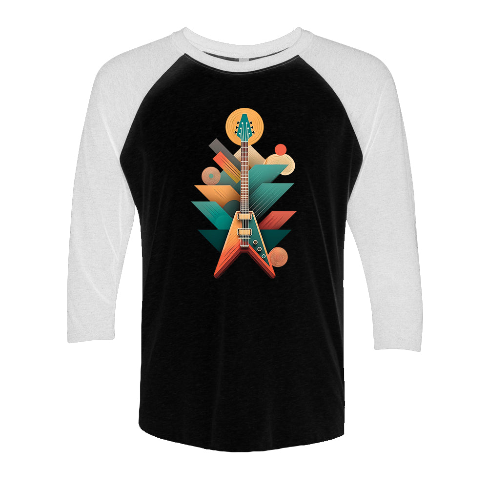 Flying V Odyssey 3/4 Sleeve T-Shirt (Unisex)