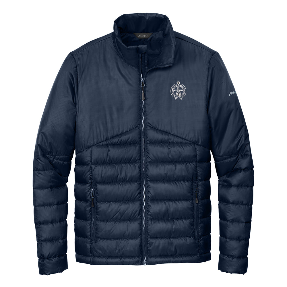 In Blues We Trust Flying V Logo Eddie Bauer Quilted Jacket Men Joe Bonamassa Official Store