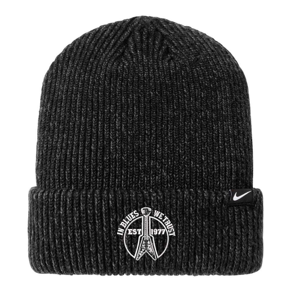 In Blues We Trust Flying V Logo Nike Terra Beanie – Joe Bonamassa