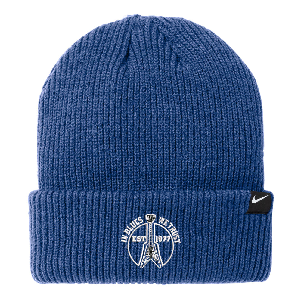 In Blues We Trust Flying V Logo Nike Terra Beanie – Joe Bonamassa