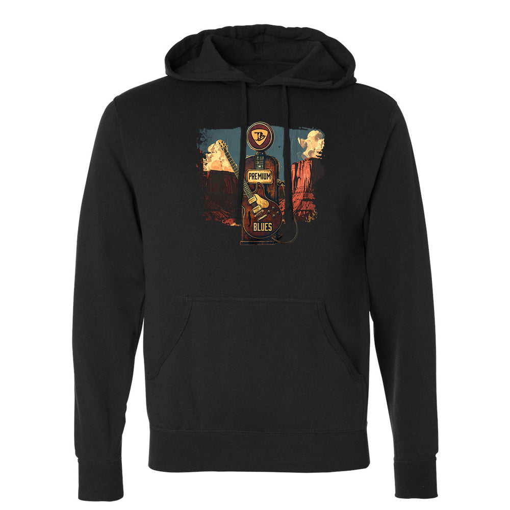 Fueled By The Blues Pullover Hoodie (Unisex)