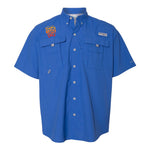 Gently Trips Columbia PFG Bahama II Short Sleeve (Men) - Gold/Red