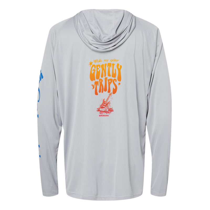 Gently Trips PFG Terminal Tackle Hooded Long Sleeve T-Shirt (Men) - Gold/Red
