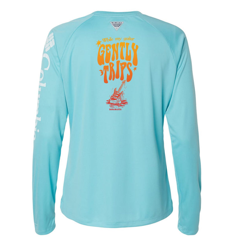 Gently Trips Columbia Tidal Long Sleeve T-Shirt (Women) - Gold/Red