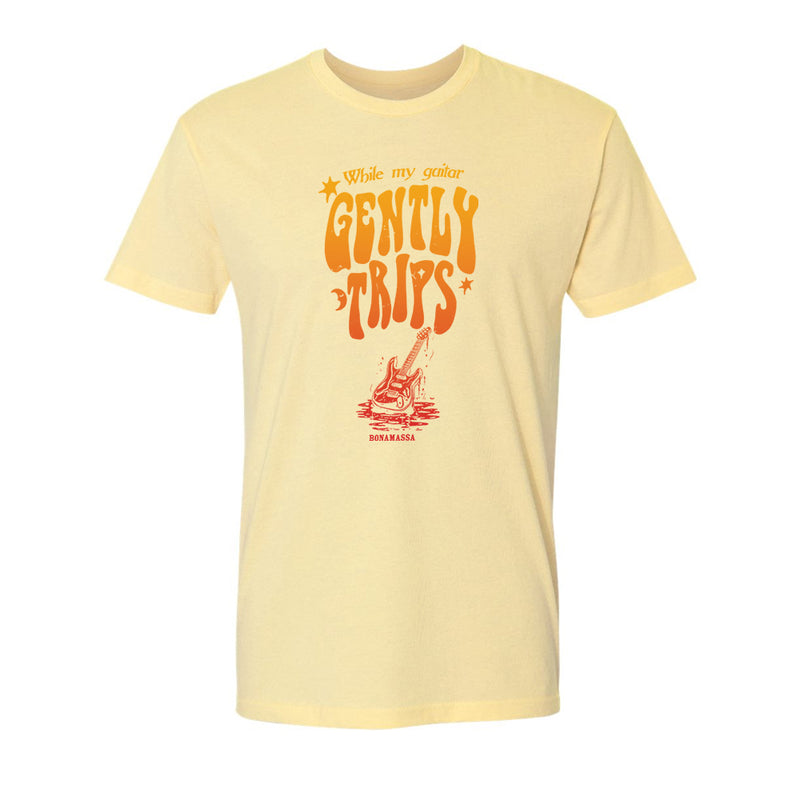 Gently Trips T-Shirt (Unisex) - Gold/Red