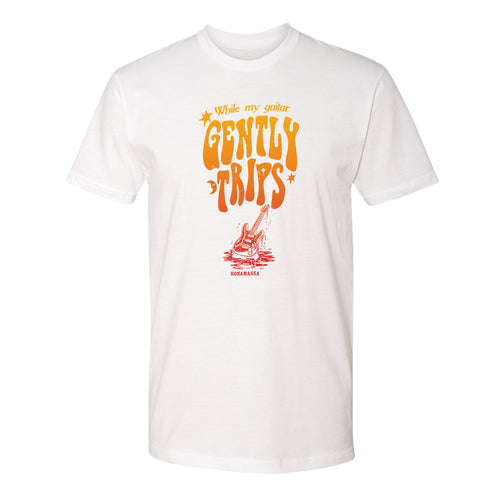 Gently Trips T-Shirt (Unisex) - Gold/Red