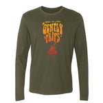 Gently Trips Long Sleeve (Men) - Gold/Red
