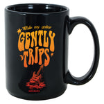 Gently Trips Mug - Gold/Red