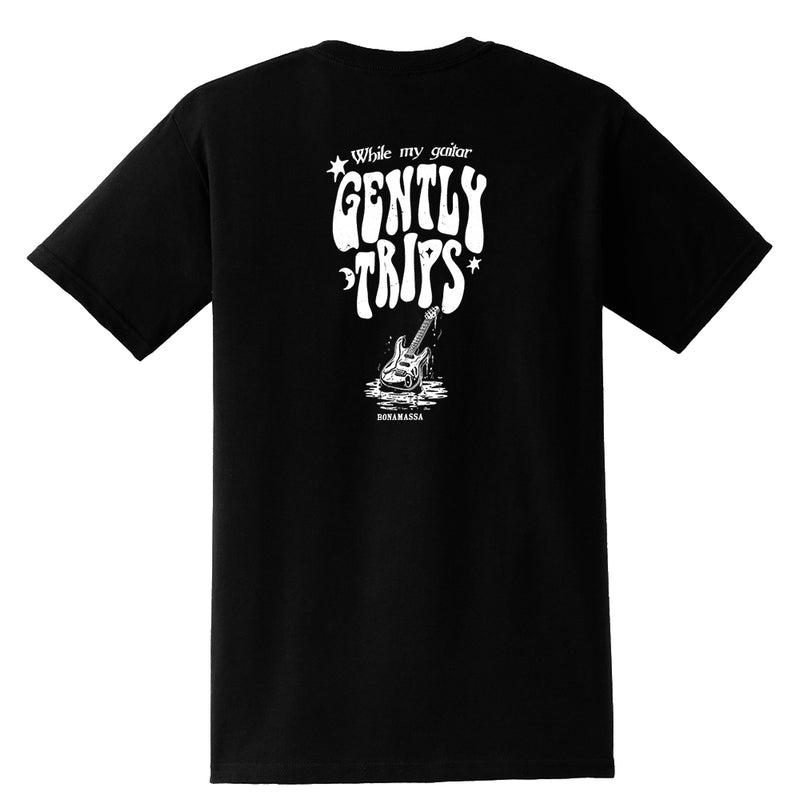 Gently Trips Pocket T-Shirt (Unisex) - White