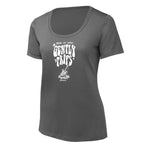 Gently Trips UV Pro Scoop Neck T-Shirt (Women) - White