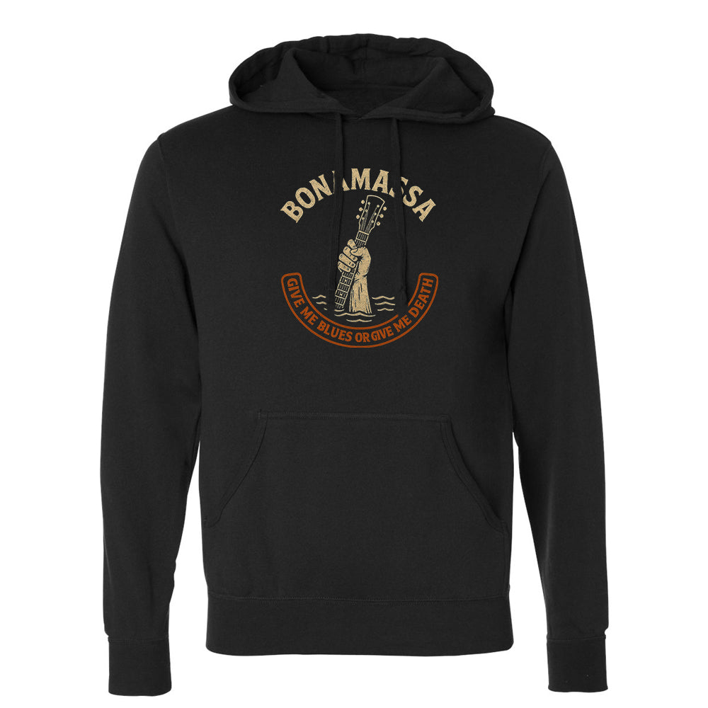 Bonamassa Give Me Blues Or Give Me Death Pullover Hoodie (Unisex)