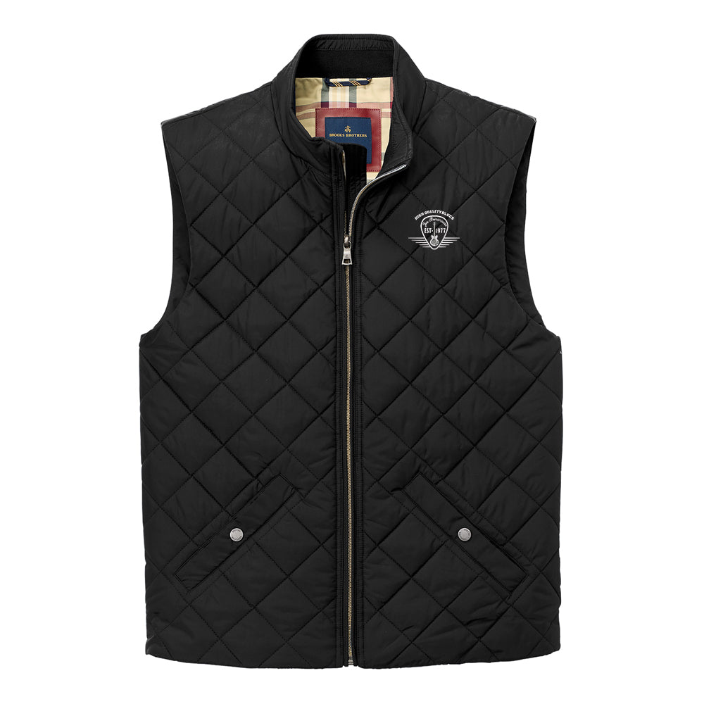 High Quality Blues Brooks Brothers Quilted Vest (Men)