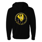 Happiness is Playing Guitar Zip-Up Hoodie (Unisex)
