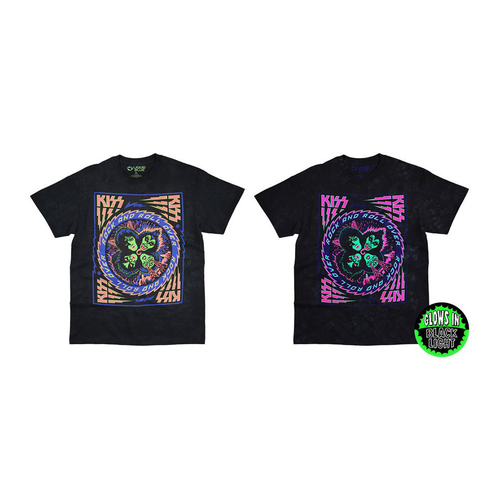 KISS - KISS Blacklight T-Shirt (Unisex)
