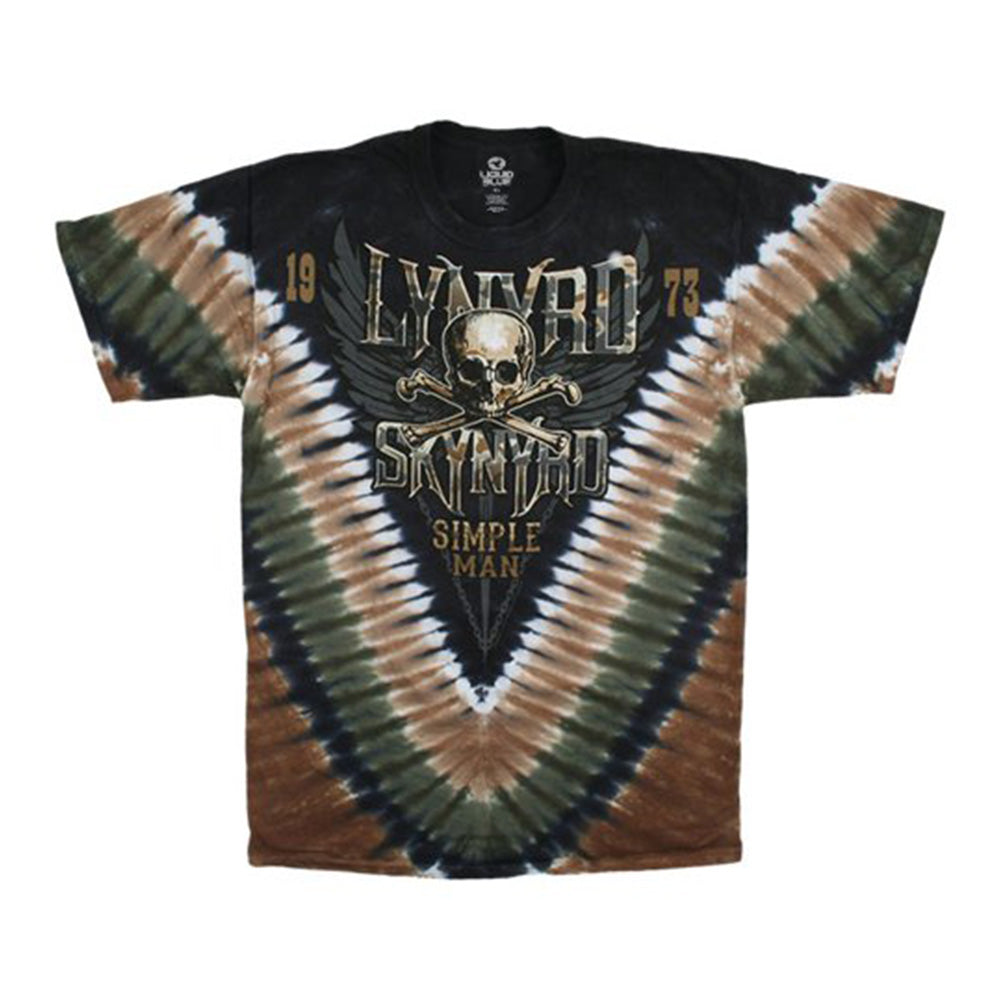 Lynyrd Skynyrd - Simple Man Tie Dye T-Shirt (Men)