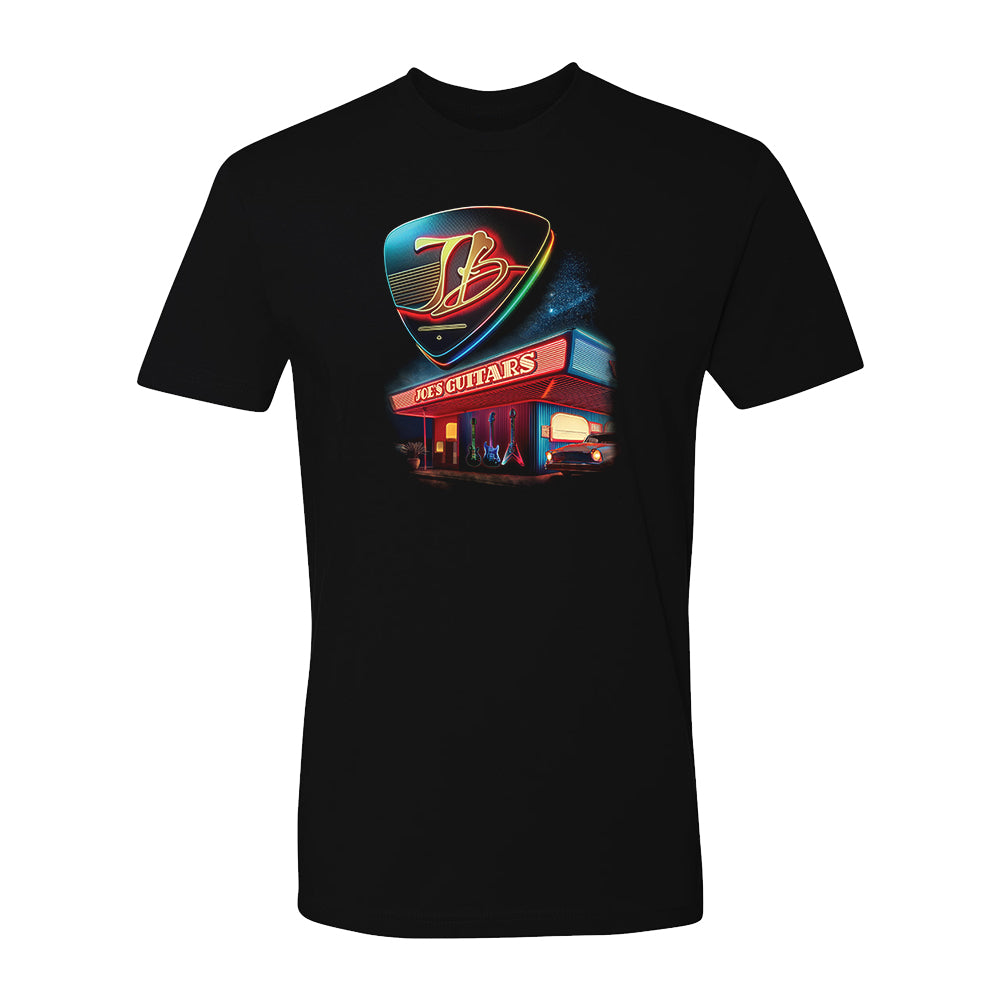 Joe's Guitars Neon Diner T-Shirt (Unisex)