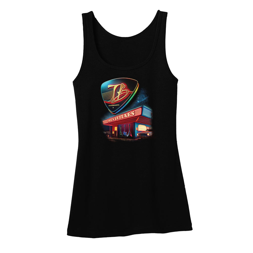 Joe's Guitars Neon Diner Tank (Women)