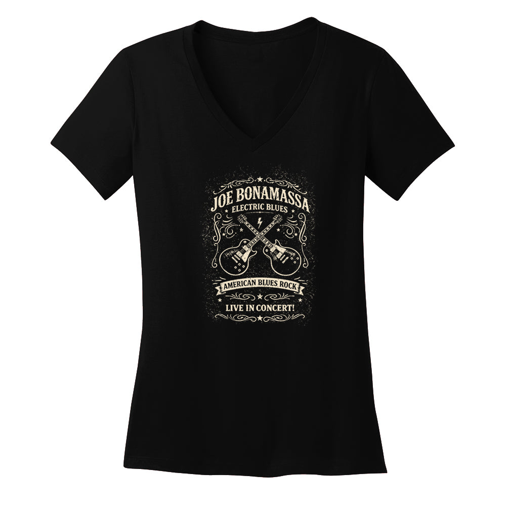 JB Electric Blues V-Neck (Women)