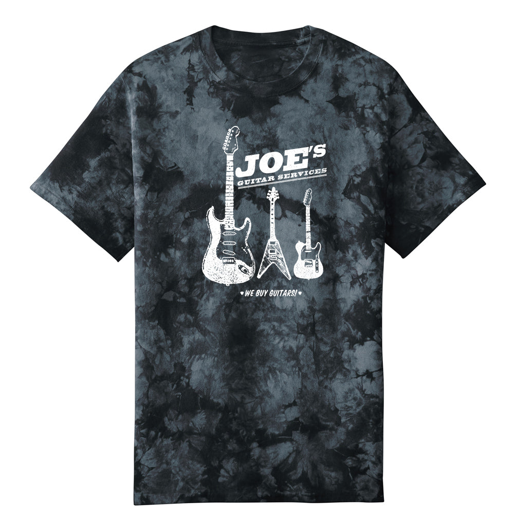 Joe's Guitar Service Crystal Tie Dye T-Shirt (Unisex)