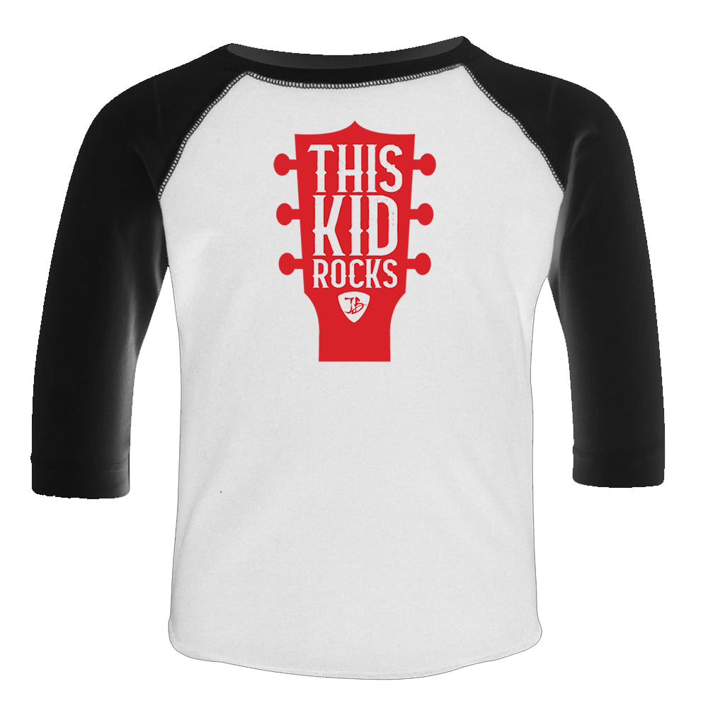 This Kid Rocks Baseball 3/4 Sleeve T-Shirt (Toddler)