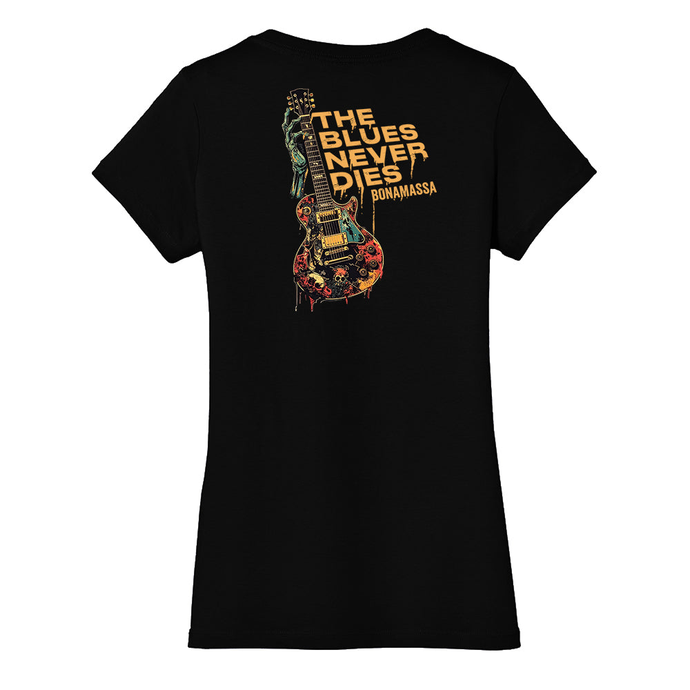 Dead Man Strummin V-Neck (Women)