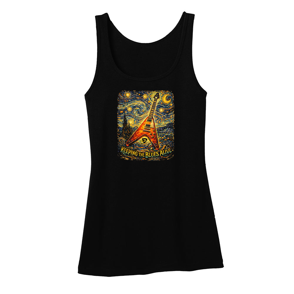 Keeping the Blues Alive: Starry Night Tank (Women)