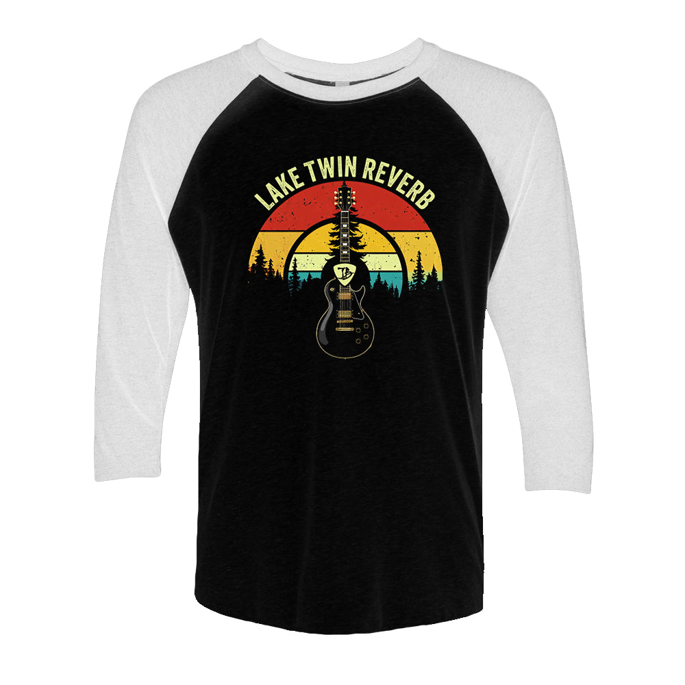 Lake Twin Reverb 3/4 Sleeve T-Shirt (Unisex)