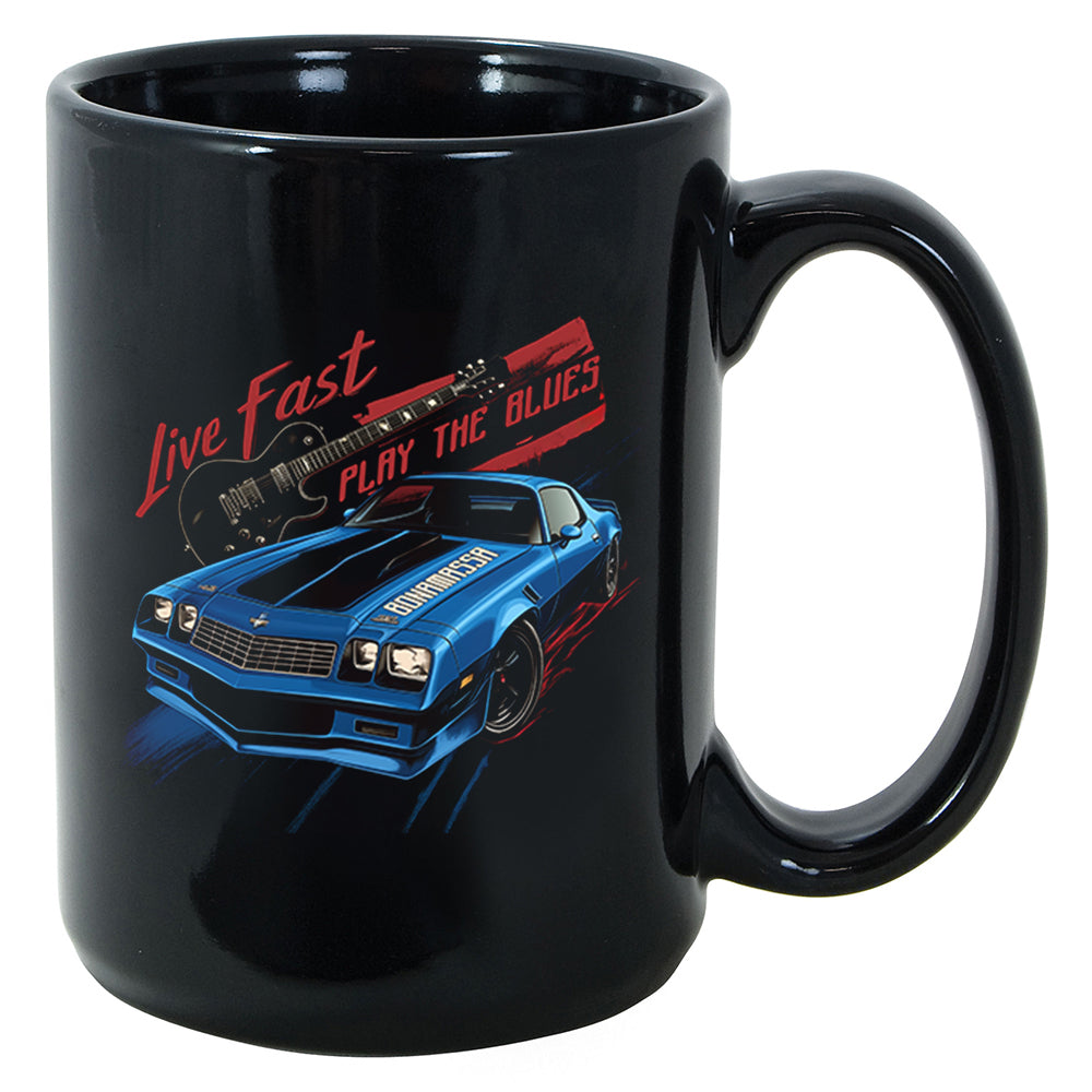 Live Fast, Play The Blues Mug