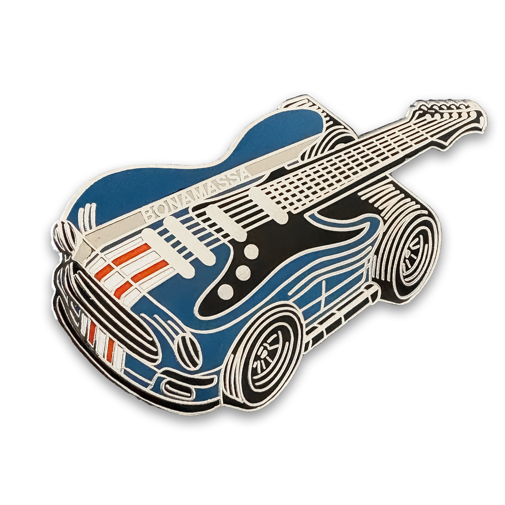 Live Fast, Play The Blues Pin