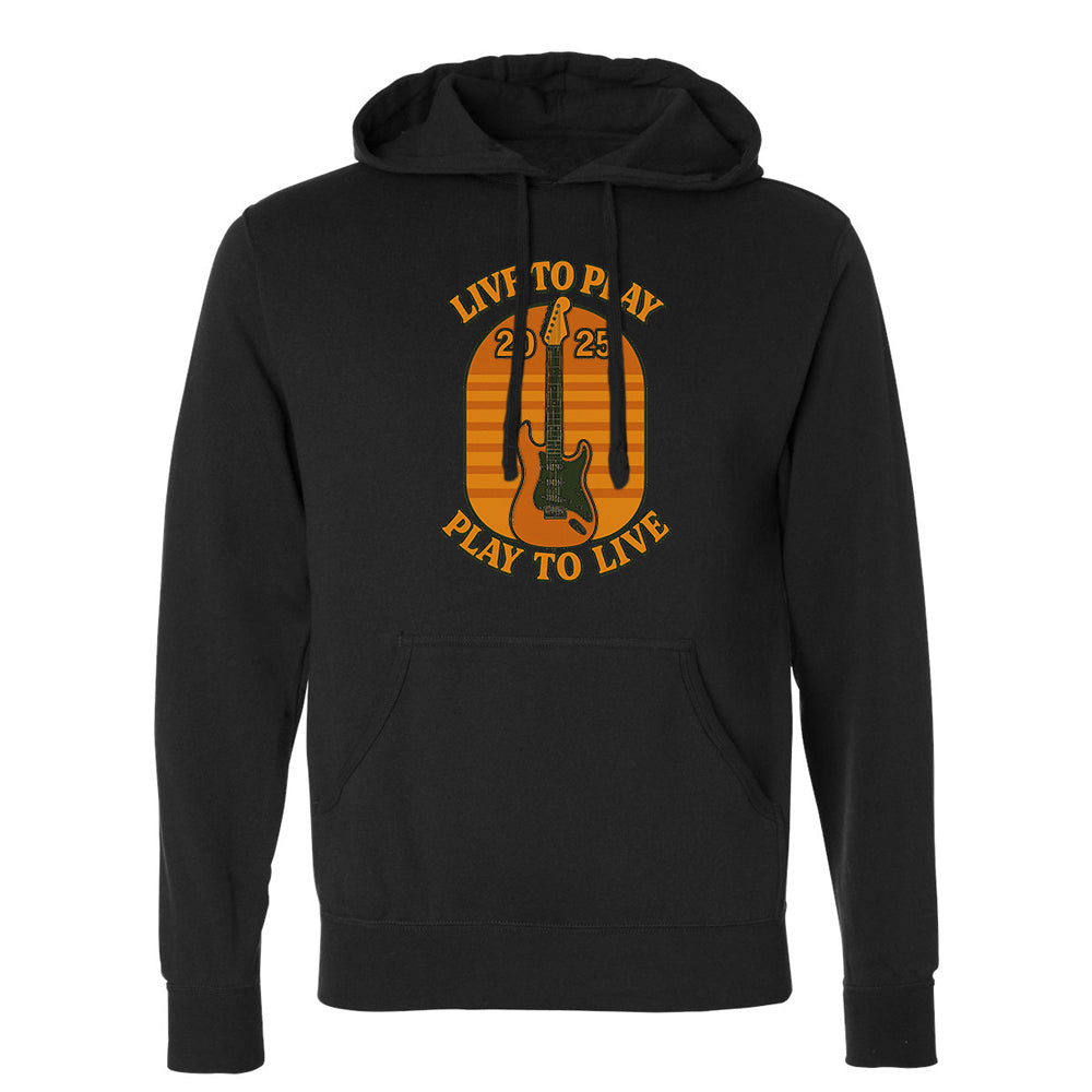 Live To Play, Play To Live Blanche Pullover Hoodie (Unisex)