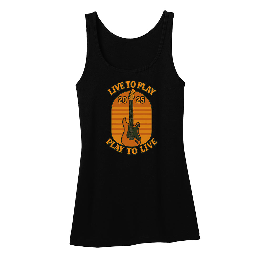 Live To Play, Play To Live Blanche Tank (Women)