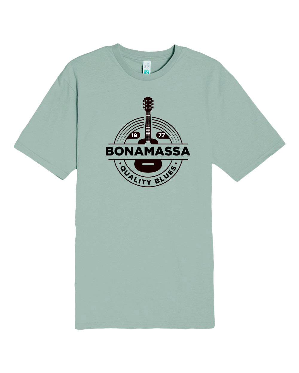 Acoustic Quality Blues Lane Seven Heavyweight T-Shirt (Unisex)