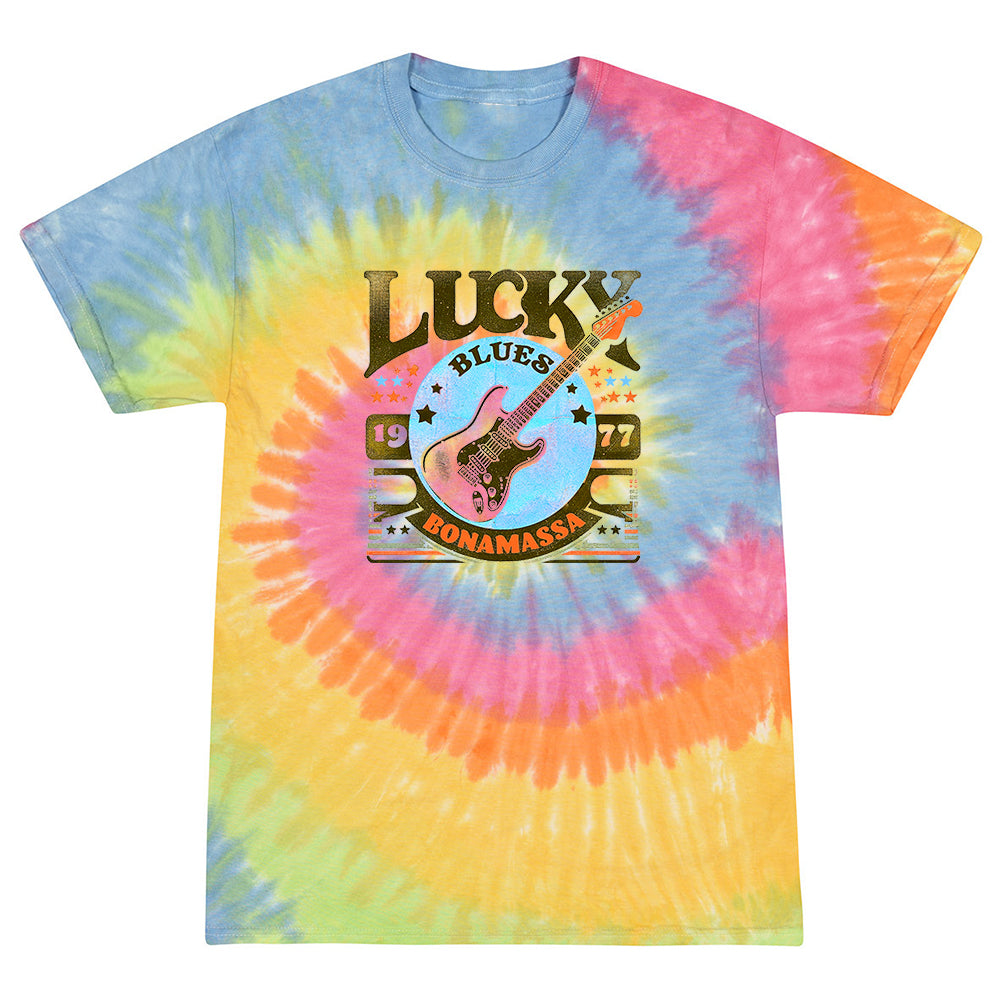 Lucky Blues Tie Dye T-Shirt (Unisex)