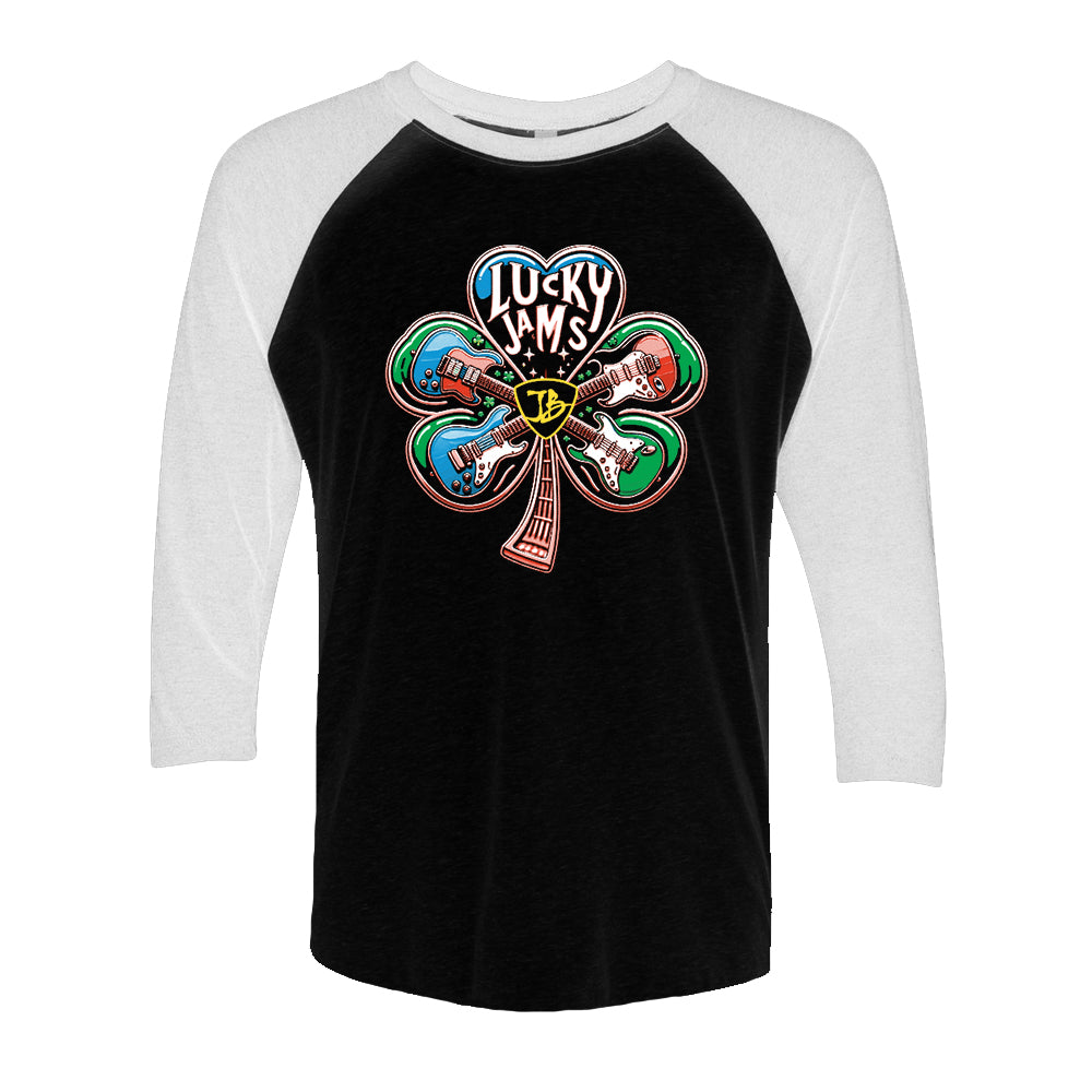 Lucky Jams 3/4 Sleeve T-Shirt (Unisex)