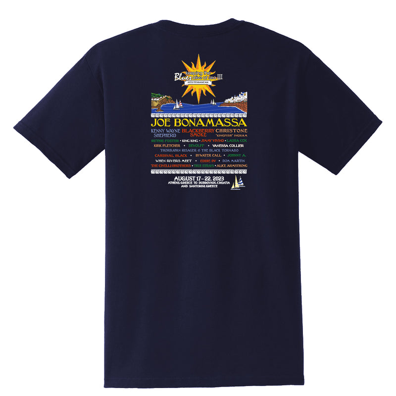 2023 KTBA at Sea Mediterranean III Pocket T-Shirt (Unisex)