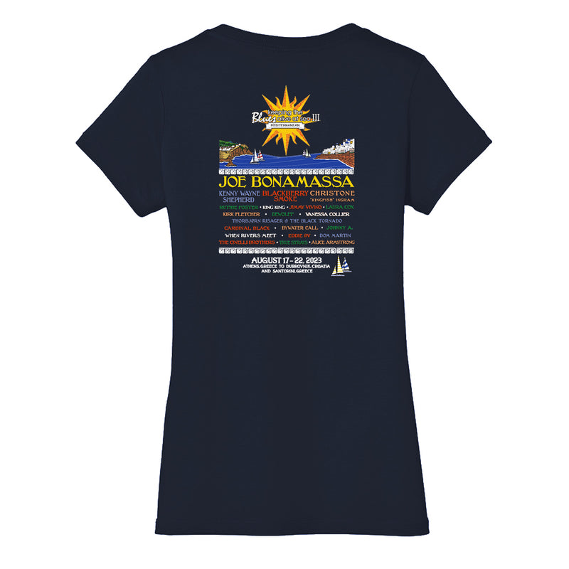 2023 KTBA at Sea Mediterranean III V-Neck (Women)