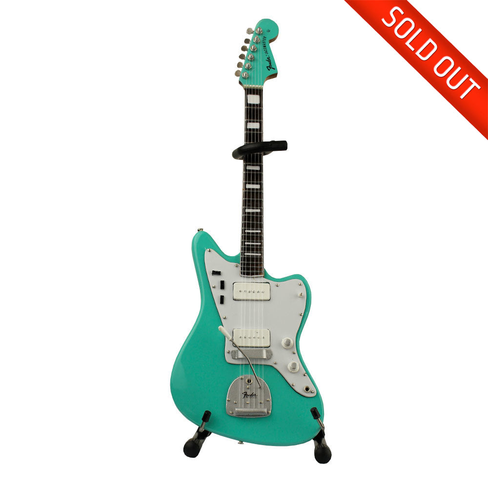 Joe Bonamassa Signature “1966 Fender Jazzmaster Sea Foam Green” Mini Guitar Replica Collectible