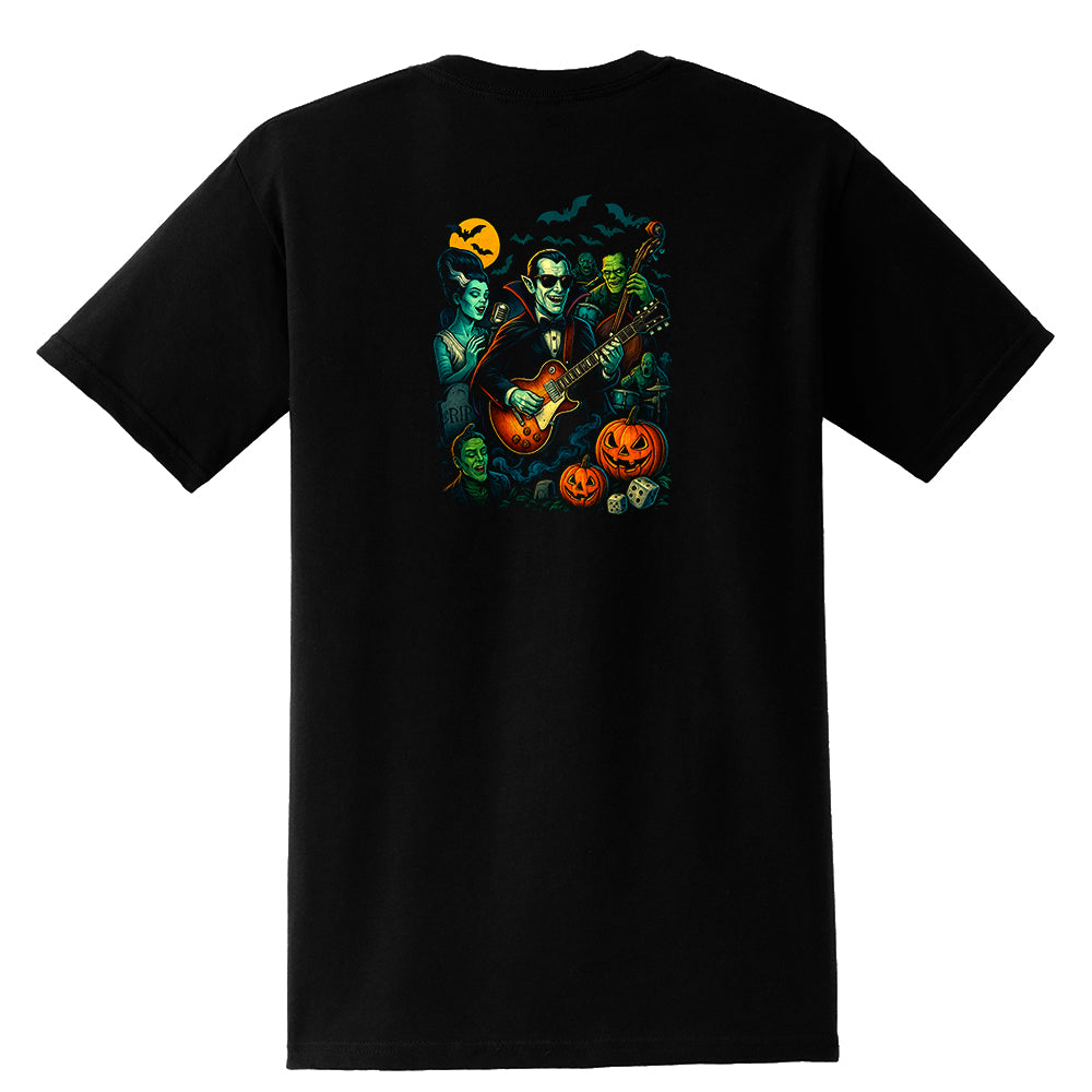 Monster Blues Jam Pocket T-Shirt (Unisex)