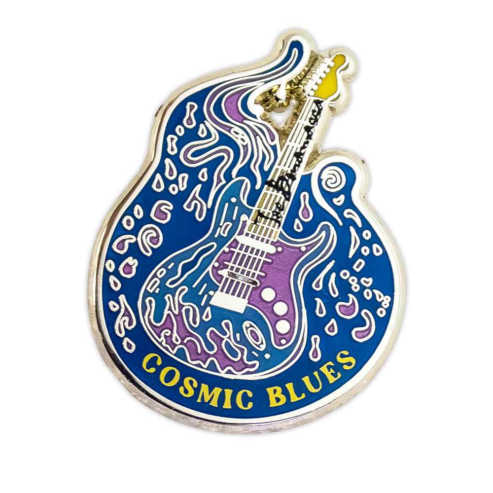 Cosmic Blues Pin