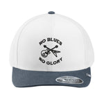 No Blues, No Glory TravisMathew Cruz Colorblock Trucker Hat