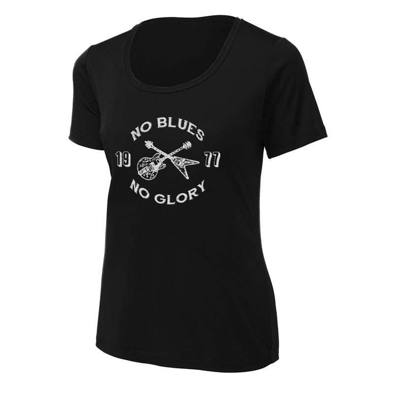 No Blues, No Glory UV Pro Scoop Neck T-Shirt (Women)